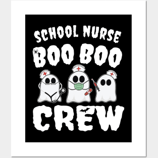 School Nurse BOO BOO Crew Posters and Art